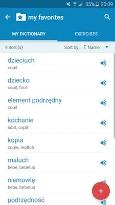 Polish-Romanian Dictionary android App screenshot 0