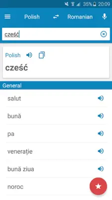 Polish-Romanian Dictionary android App screenshot 6